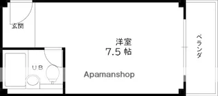 シャトレSI若江【2階】の間取り
