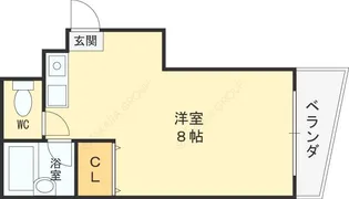 コウナンビル【303号室】の間取り