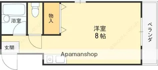 池上マンション【102号室】の間取り