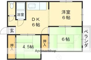 マンション虎屋【2階】の間取り