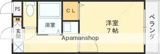 シャインヒル【207号室】の間取り