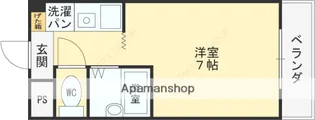 シティパーク菱屋西【4階】の間取り