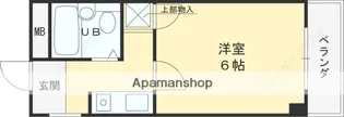 ニューハイム永塚【203号室】の間取り