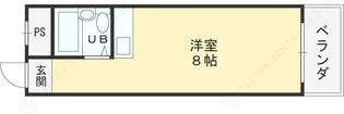ライラック小阪【409号室】の間取り