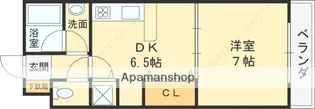 くすのき城OZ【203号室】の間取り