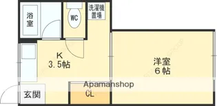ハイツEN【101号室】の間取り