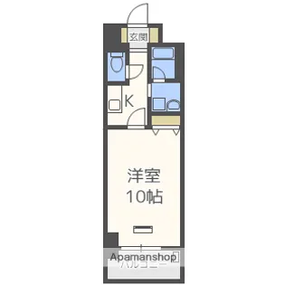 セレッソコート新大阪【9階】の間取り