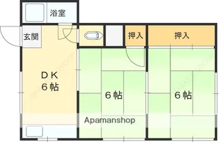 サニーハイツたかい【2階】の間取り