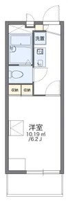 レオパレスオキツモ【1階】の間取り