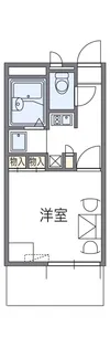 レオパレスソレイユII【3階】の間取り