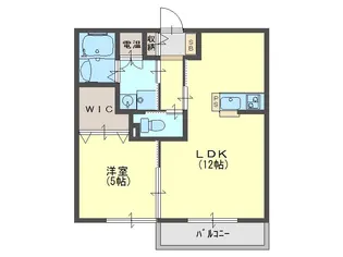 BREEZE COURT【203号室号室】の間取り