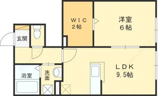 メゾン池島【101号室号室】の間取り