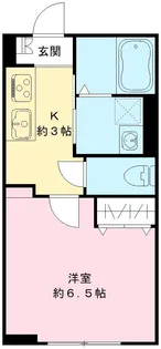 ウィステリア【105号室号室】の間取り
