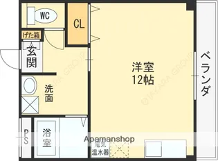 ノーブルリーフ【205号室】の間取り