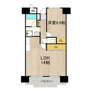 友井グレイス【307号室】の間取り