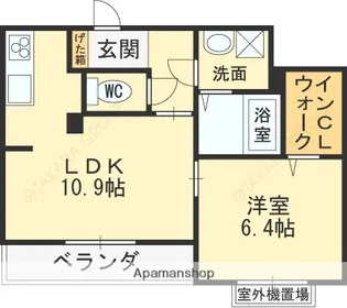 シャーメゾンブランシュ【3階】の間取り