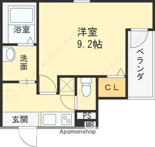 フジパレス河内花園Ⅴ番館【1階】の間取り