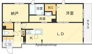 シャーメゾン和【1階】の間取り