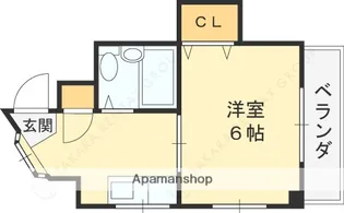 コーポS.A【301号室】の間取り