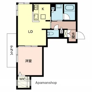 グランドール永和【203号室】の間取り