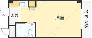 リリーフ明日香新石切【4階】の間取り