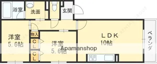 SHAMAIZON AND YOU【1階】の間取り