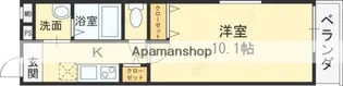 フジパレス高井田【1階】の間取り