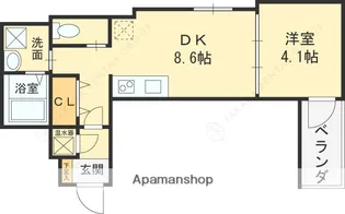 FaseciaBoehm【3階】の間取り