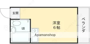 YOUハイム北巽【4階】の間取り