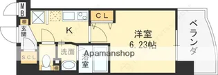 LUXE布施南Ⅱ【2階】の間取り