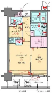 プレサンスNEO長堂アウローラ【3階】の間取り