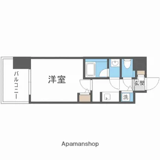 大阪府大阪市生野区巽北2丁目【マンション】の間取り