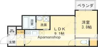ユリシズ【1階】の間取り