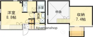 プリマ元町【2階】の間取り