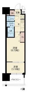 AELL OSAKA EAST【11階】の間取り