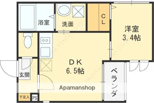 OEILLET【3階】の間取り