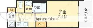 大阪府東大阪市高井田西6丁目【マンション】の間取り