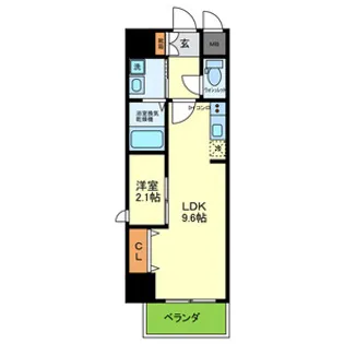 ONLYONE布施【3階】の間取り