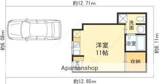 NIAL高井田【1階】の間取り