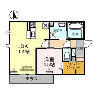スミレ【1階】の間取り