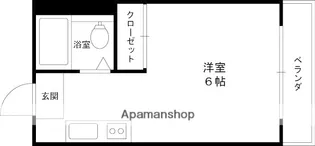 サンハイツたかだ【1階】の間取り