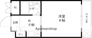 フューチャー21【3階】の間取り