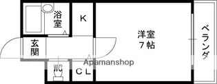 オーナーズマンション小路Ⅰ【8階】の間取り