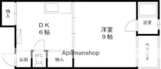 ケリーコーポ【302号室】の間取り