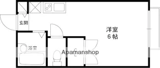 ソレイユくさか【1階】の間取り