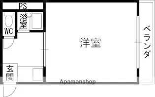 ロータリーマンション布施北【5階】の間取り