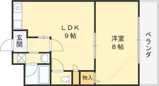 ブランチ613【2階】の間取り