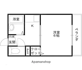 キティハウス【1階】の間取り