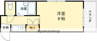 ハロー長田【2階】の間取り