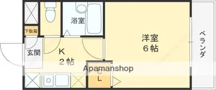 イーストヒル石切【2階】の間取り